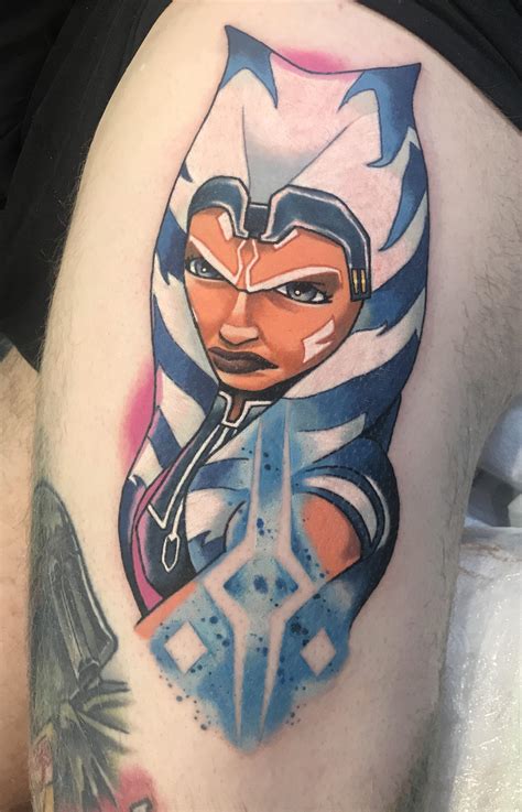 ahsoka tano tattoo